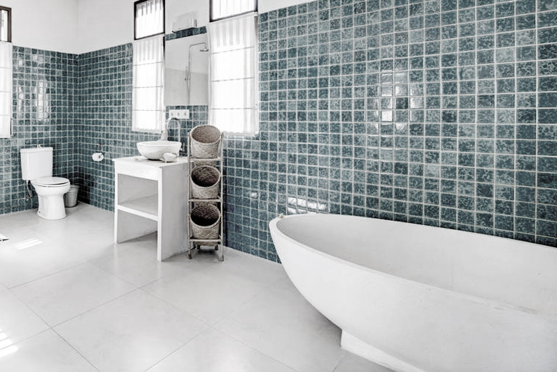 resin terrazzo bathtub