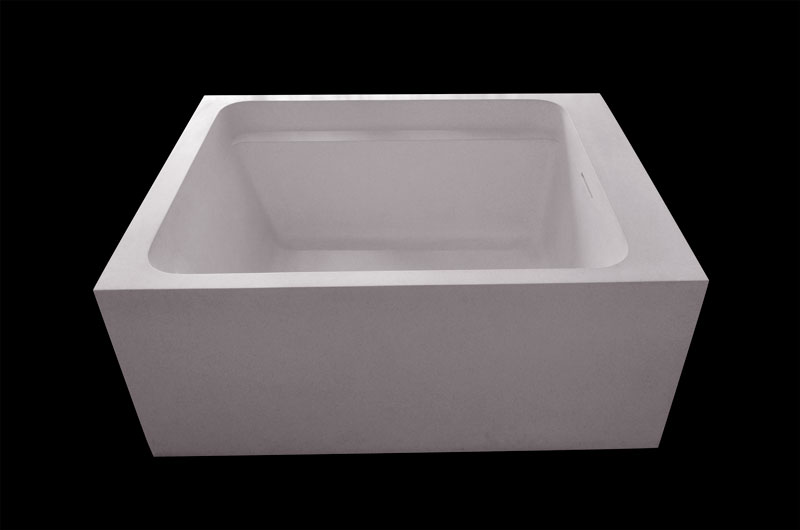 resin terrazzo bathtub